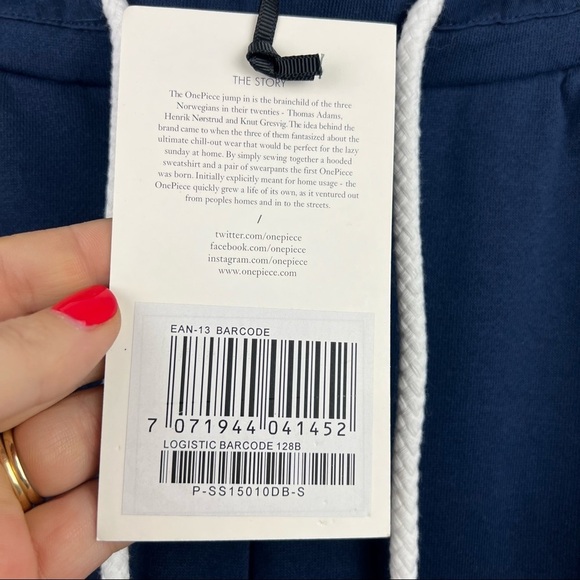 ONEPIECE Navy Blue Jogger Pants, Size Small, NWT! - Picture 6 of 10